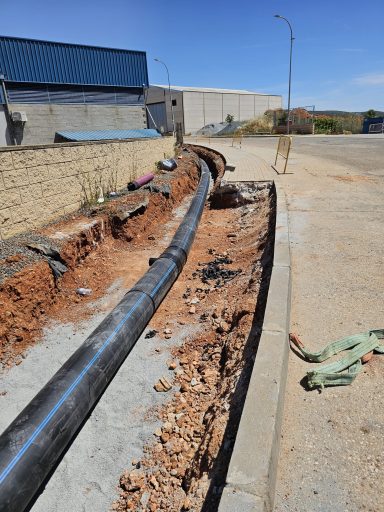 Tubería enterrada